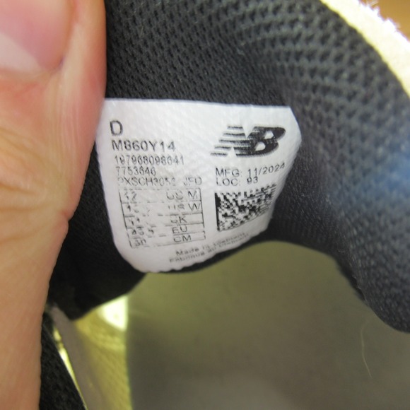 New Balance Men Running Shoe 12M 13.5W White Fresh Foam X 880v13 Lightweight Jog main image 10